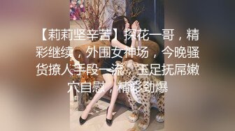 腿上贴花的极品窄内妹子