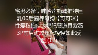 宅男必备，呻吟声销魂推特巨乳00后圈养母狗【可可咪】性爱私拍，大奶肥臀道具紫薇3P前后进攻年纪轻轻如此反差 (12)